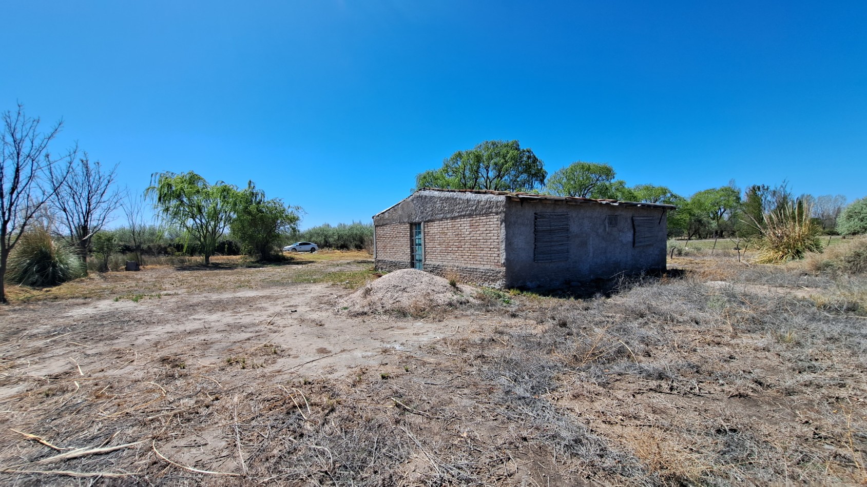 Vendo finca 4 has. zona 4 km Salto de las Rosa. Cuenta con casa 2 dorm.  a terminar. San Rafael.