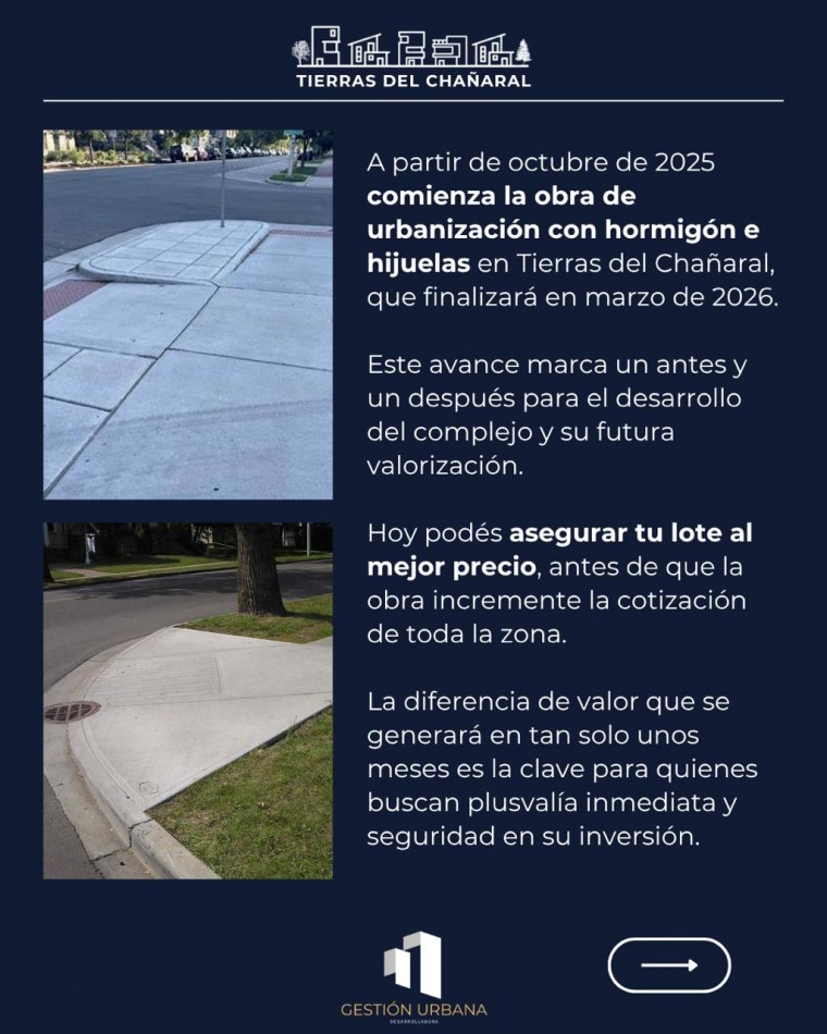 Lotes de 400 m² zona las Virgenes, Chañaral, Rawson. Ideal emprendimiento. 