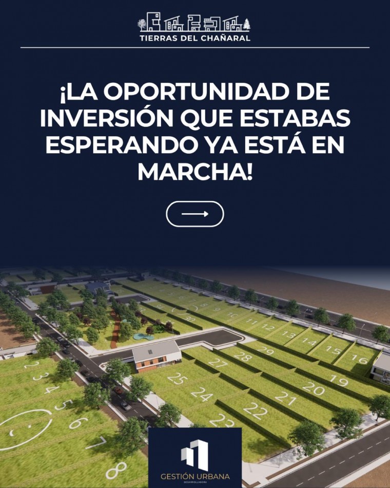 Lotes de 400 m² zona las Virgenes, Chañaral, Rawson. Ideal emprendimiento. 
