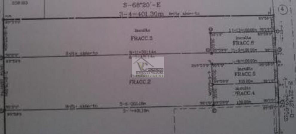 Terreno o lote 2,4 has o 24.000 m2 en la calle el TOLEDANO las Paredes. 