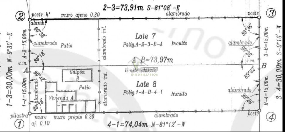 Vendo propiedad  2200 m² APROX, CASA amplia  a reparar. El Cerrito. San Rafael